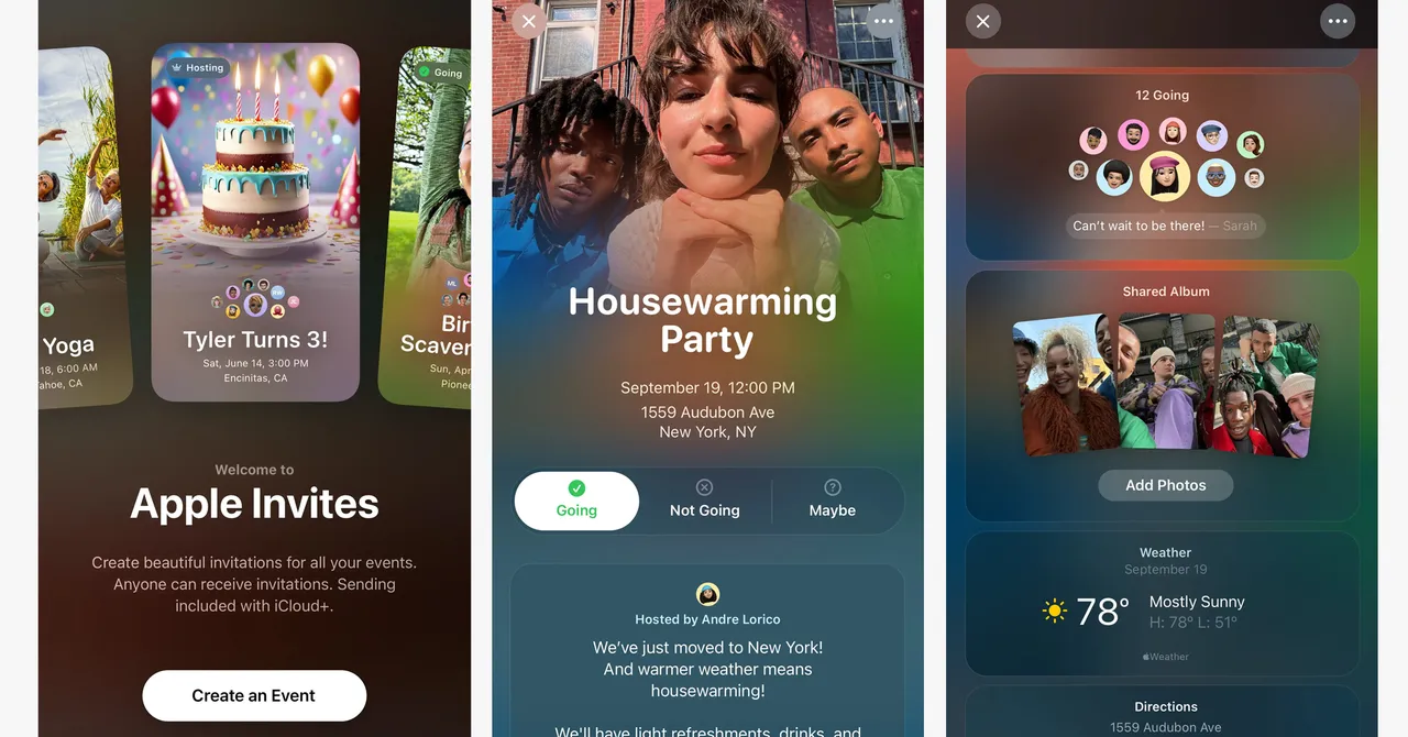 Apple Luncurkan ‘Invites’, Aplikasi Undangan Digital yang Bikin Acara Makin Seru