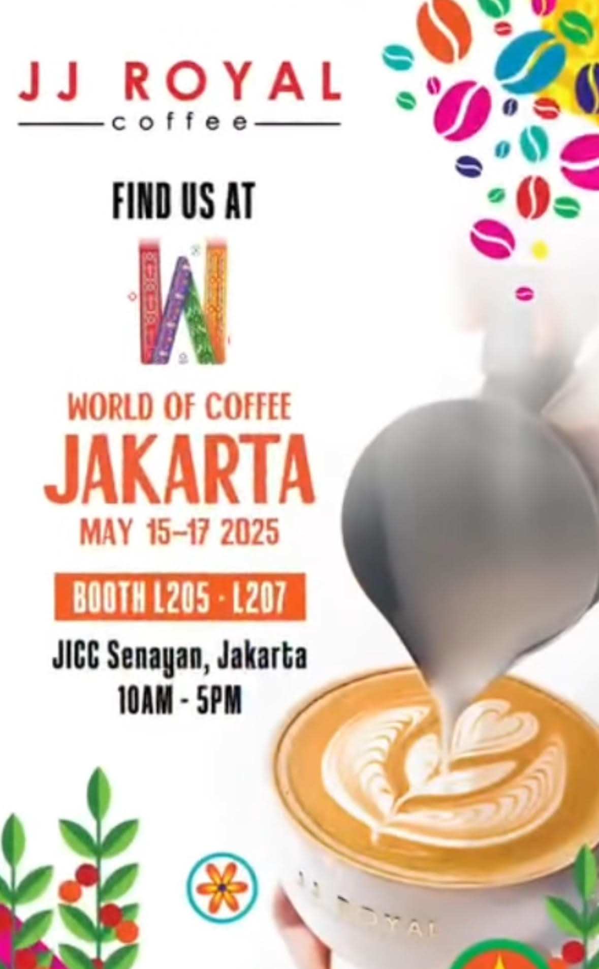 Hadir di World of Coffee 2025 Jakarta, JJ Royal Coffee: Menawarkan Kopi Specialty Grade 1 Berkualitas Tinggi