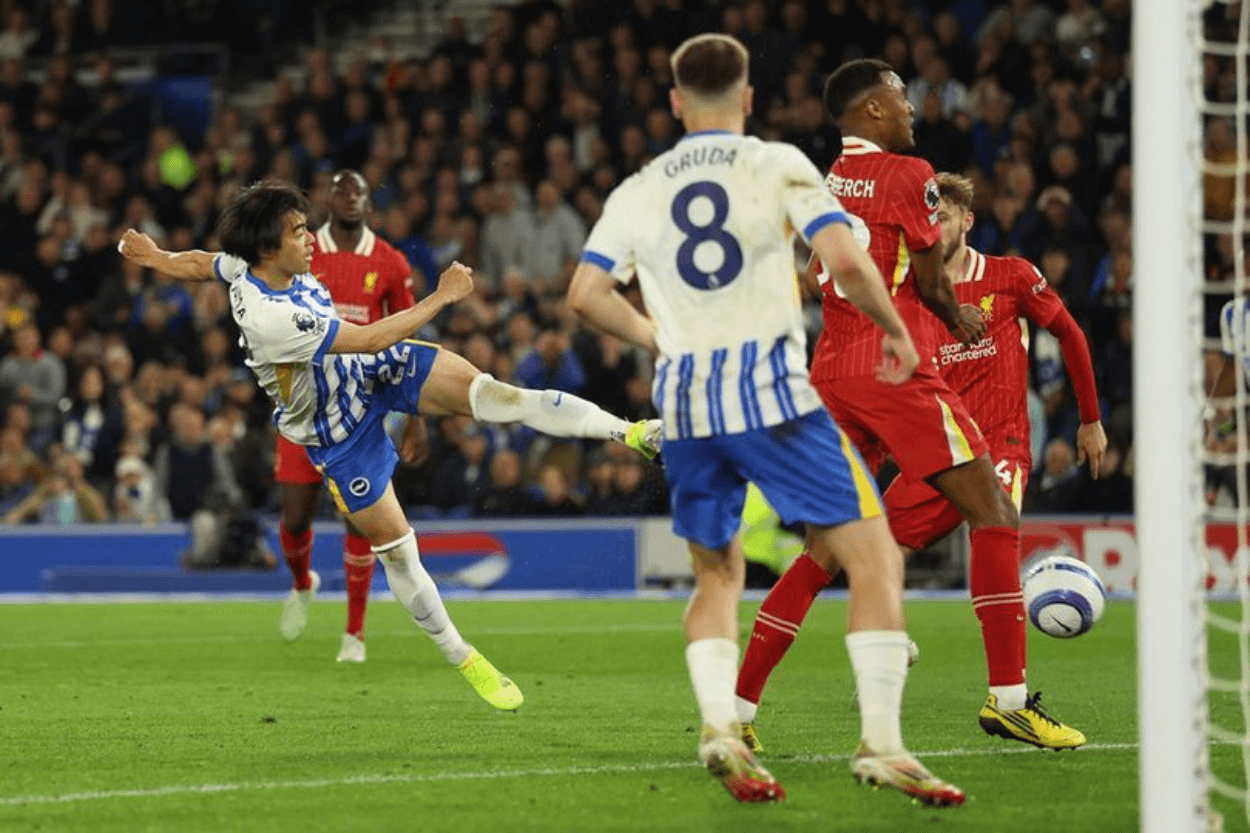 Brighton Kalahkan Liverpool 3-2, Kaoru Mitoma Jadi Super Sub Paling Bersinar