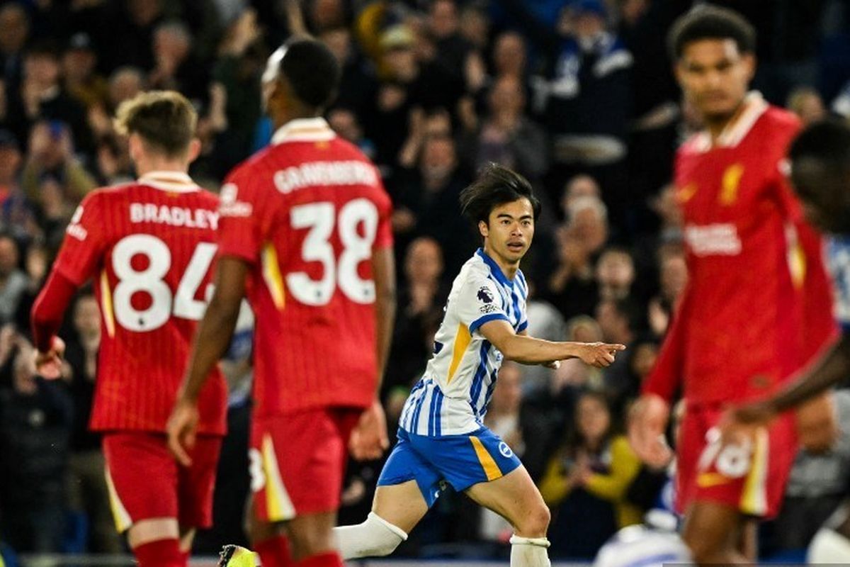 Liverpool Harus Kembali Tumbang, Kali ini Brighton & Hove Albion Mempermalukan Sang Juara Liga Inggris