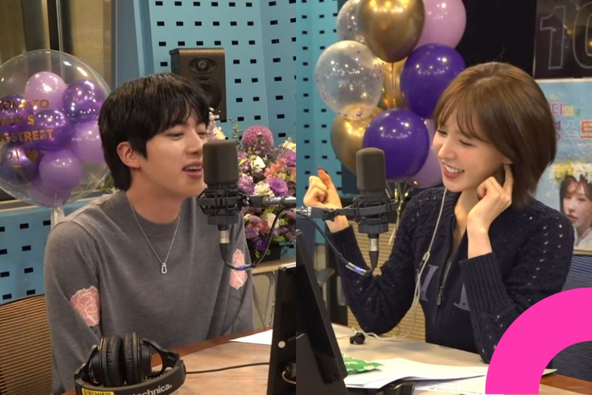 Cuma Ketawa, Tapi Bikin Heboh! Jin BTS dan Wendy Red Velvet Diisukan Punya Kedekatan