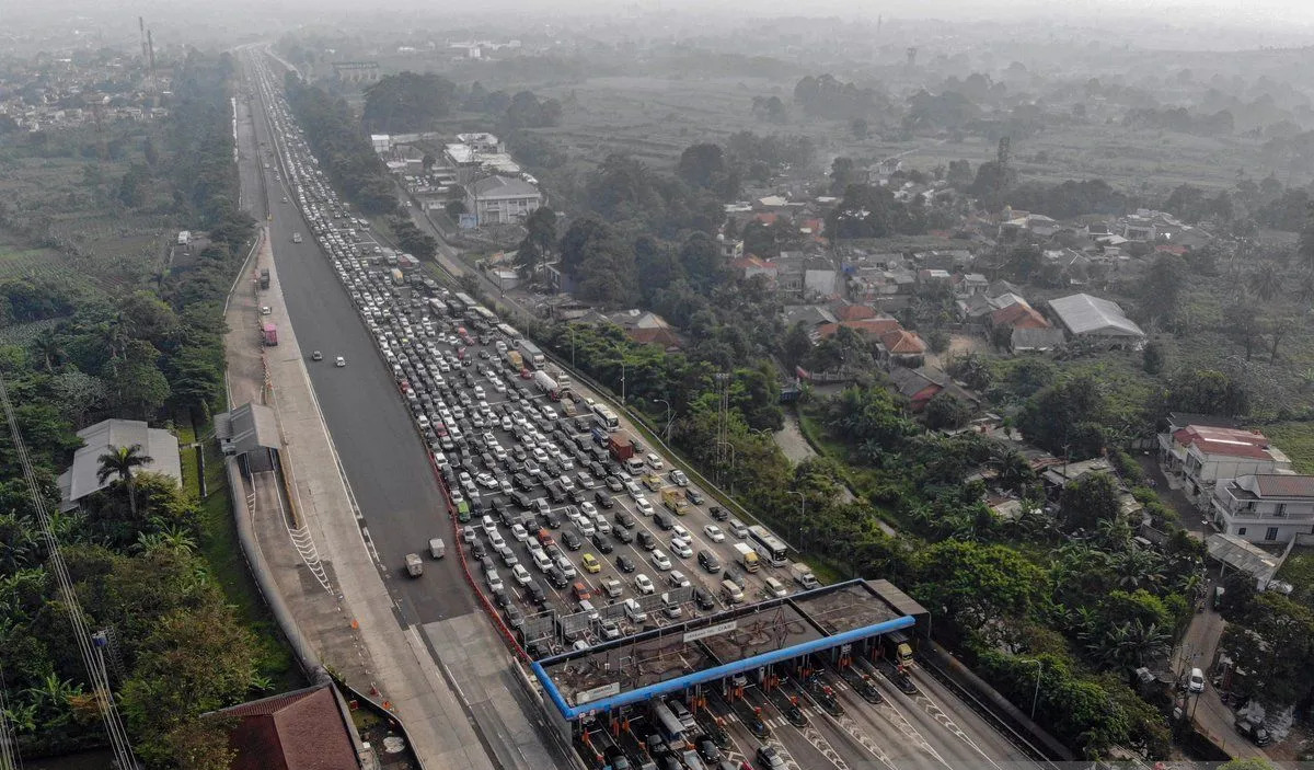 Libur Tahun Baru Islam 1447H, 373 Ribu Kendaraan Tinggalkan Jabotabek! Arah Timur Paling Padat