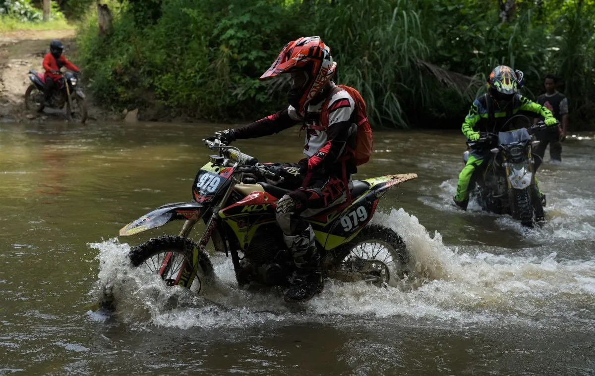 Wisata Olahraga Terbaru, Motor Trail 'Kejam Reborn' Ramaikan Penajam Paser Utara dengan Rute Ekstrem