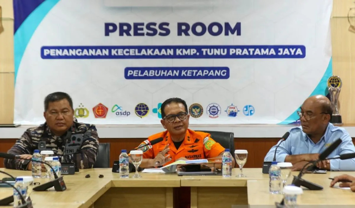 Tim SAR Perluas Pencarian Korban KMP Tunu Pratama Jaya di Selat Bali Setelah Temukan Jenazah