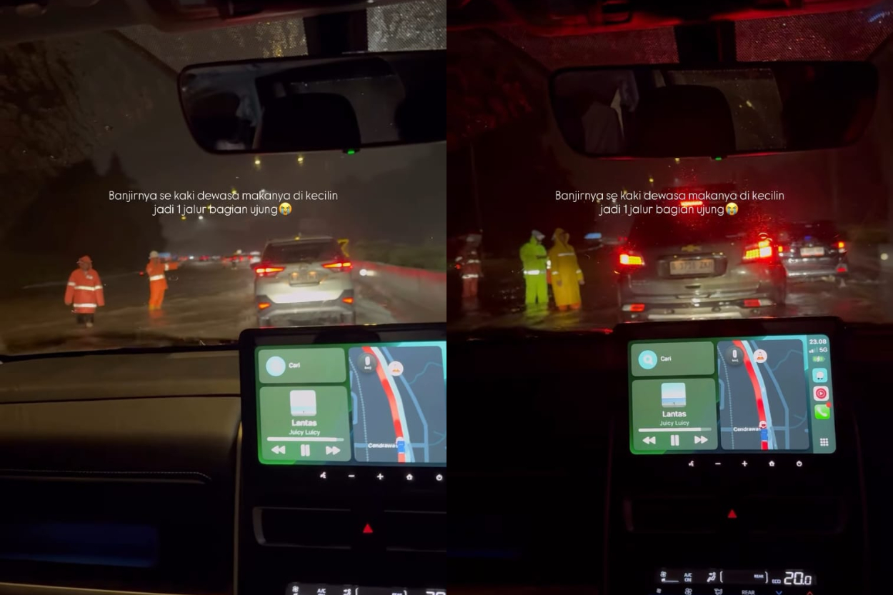 Banjir Kepung Jakarta! Kemang Lumpuh, Tol Jakarta-Serpong Macet Parah