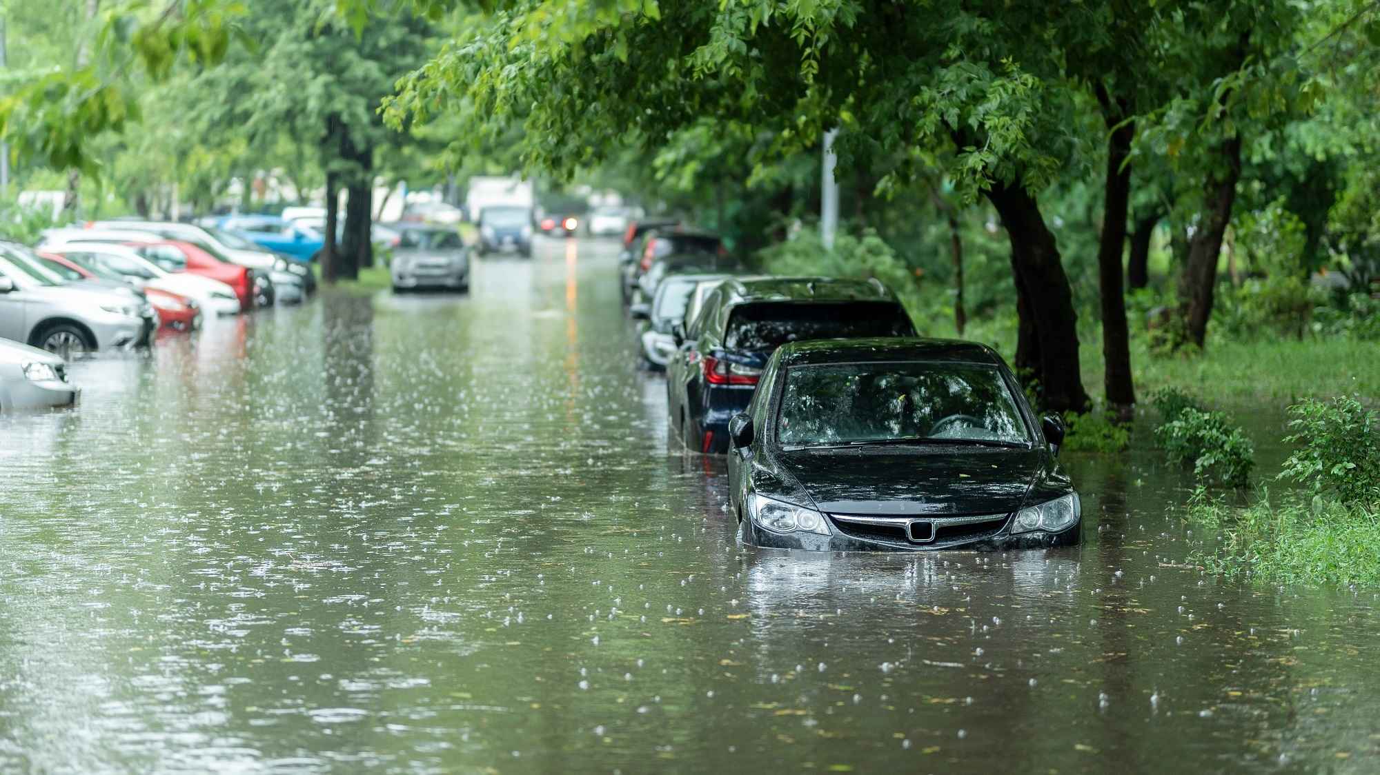 Puluhan Kendaraan Mogok Diterjang Banjir di Deltamas Bekasi, Warga: 'Nggak Bisa Mundur, Air Deras Banget!'