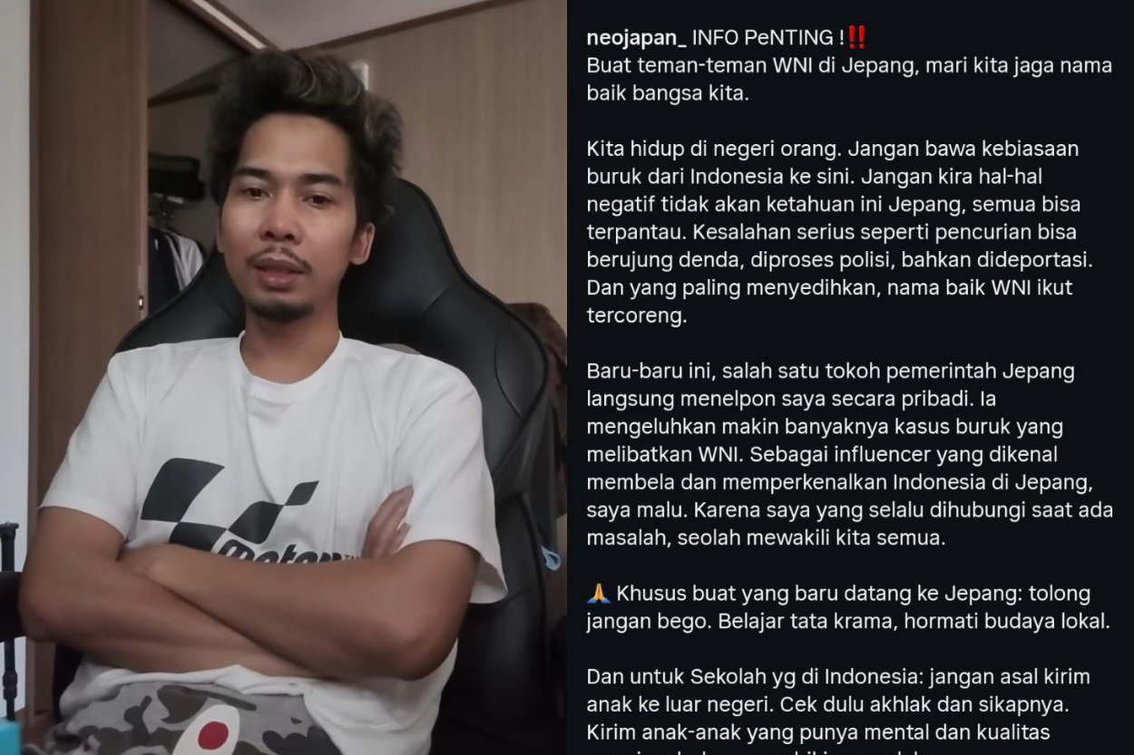 Bikin Malu Bangsa! Influencer Indonesia Bongkar Kelakuan WNI Nakal di Jepang, Siap Dideportasi