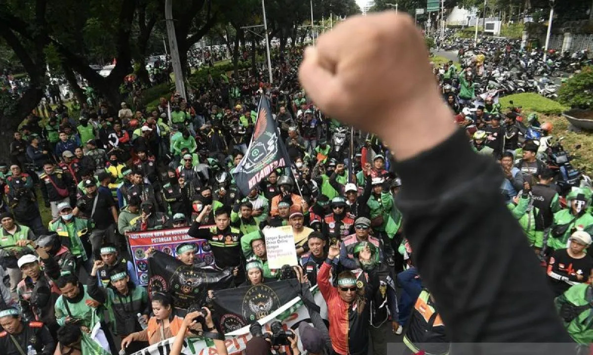 Ribuan Polisi Dikerahkan unuk Aksi Demo Ojol di Monas, Ini Imbauan Kapolres
