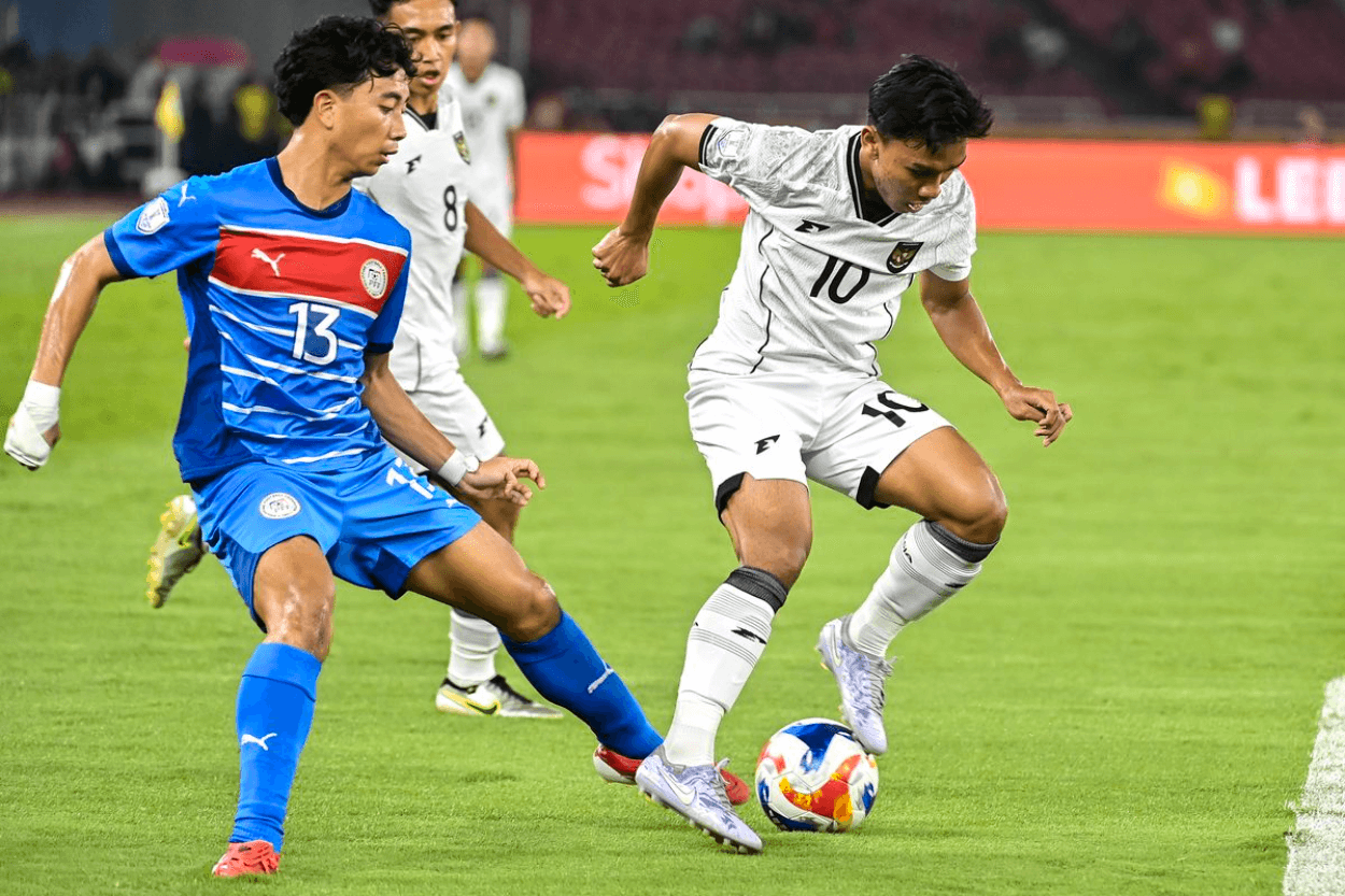 Garuda Muda U-23 Unggul Tipis atas Filipina, Gol Bunuh Diri Jadi Pembeda di Babak Pertama