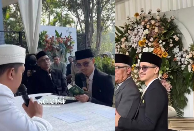 Viral! Penghulu Gen Z Bikin Netizen Salah Fokus, Gaya Kekinian Saat Pimpin Akad Nikah Jadi Sorotan