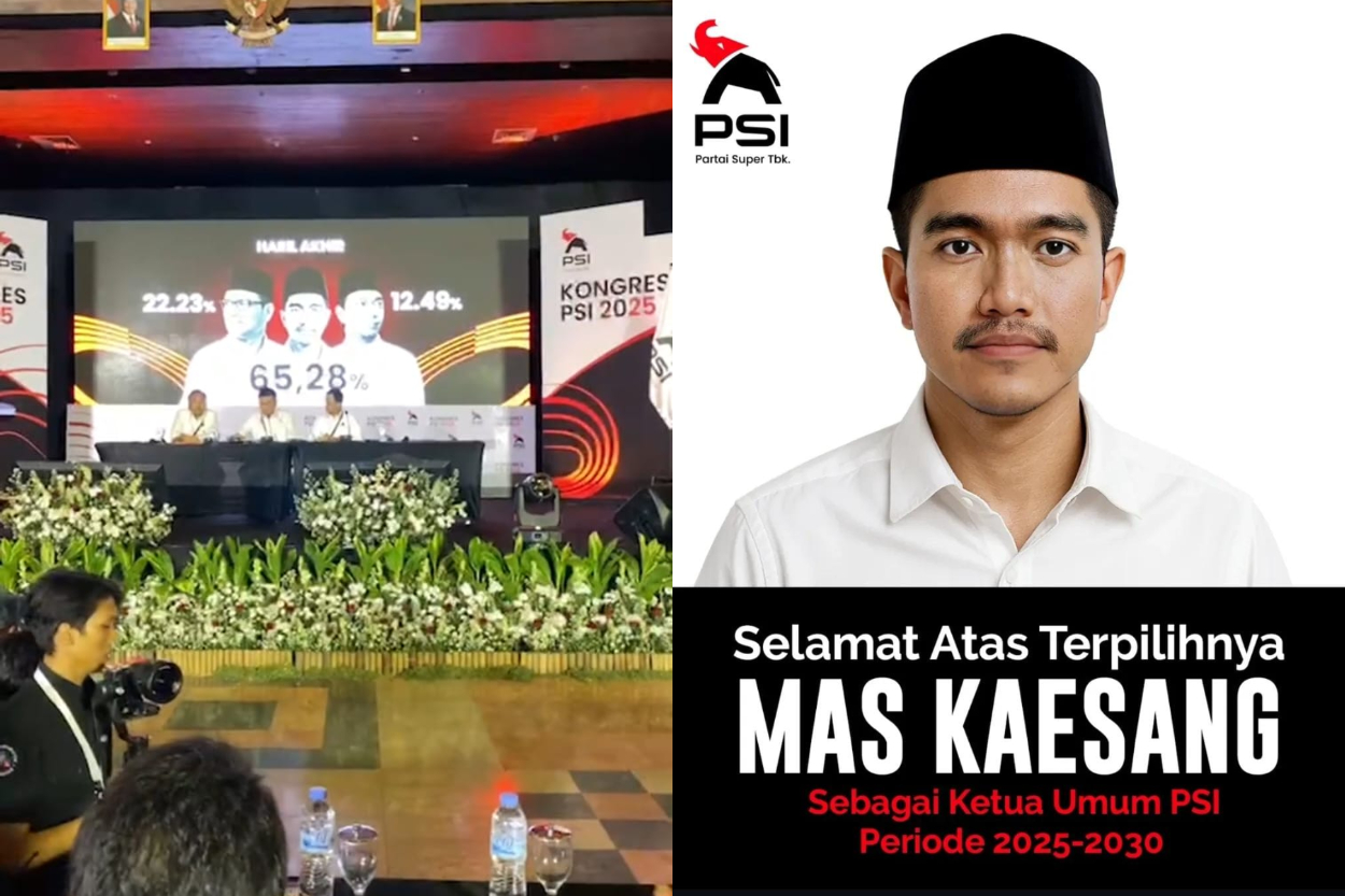 Kaesang Pangarep Terpilih Lagi Jadi Ketum PSI, Demokrat Bilang Prosesnya Demokratis