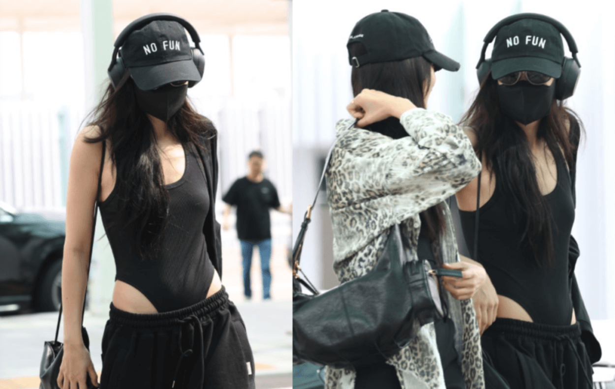 Jennie BLACKPINK Tuai Pro Kontra Gara-Gara Bodysuit Hitam di Bandara, Netizen Heboh!