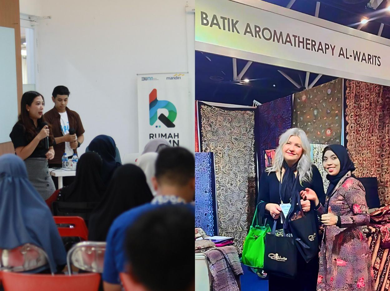 Batik Madura UMKM Binaan Bank Mandiri Tembus Pasar Amerika