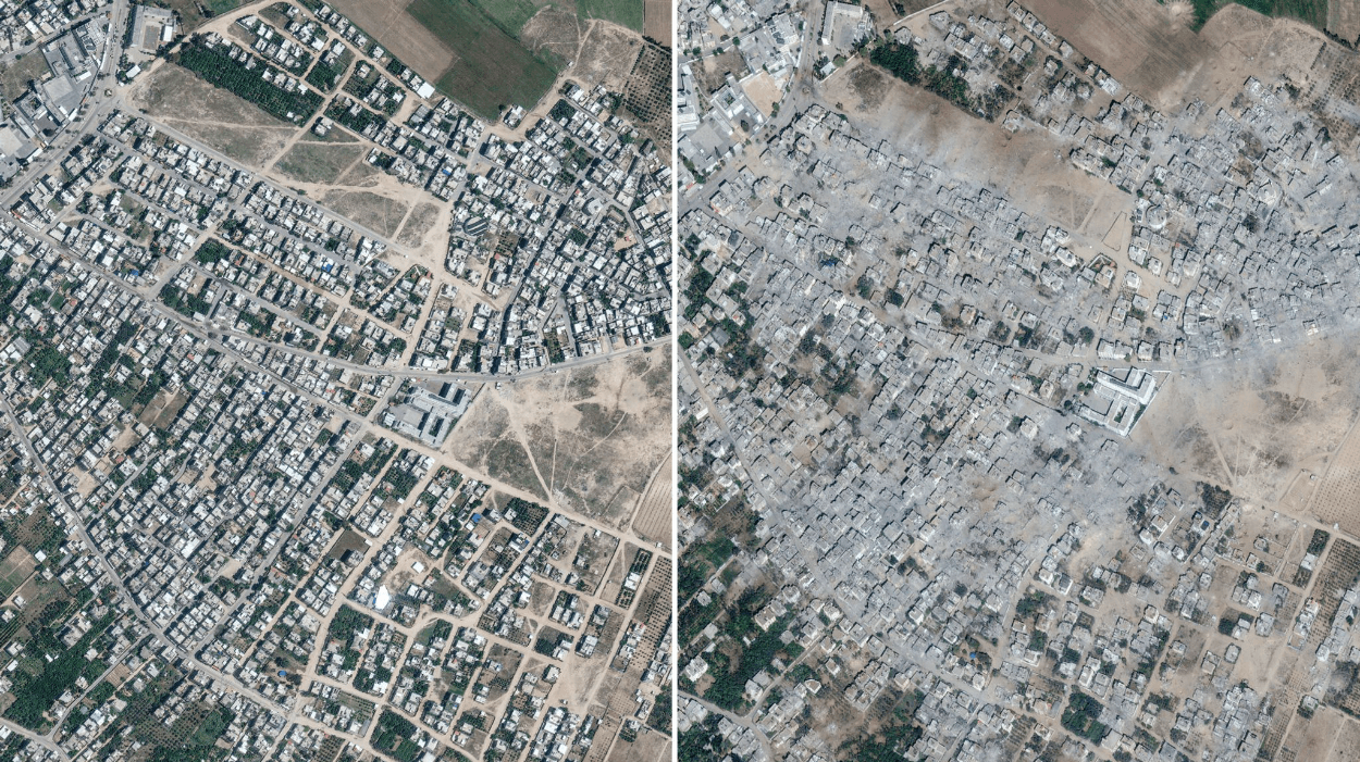 Gaza dari Langit: Tanah yang Hancur dan Harapan yang Nyaris Padam