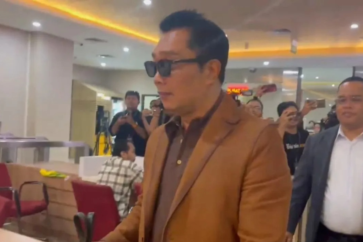 Ridwan Kamil Jalani Tes DNA di Bareskrim, Santai Tapi Tegas Jalani Proses Hukum
