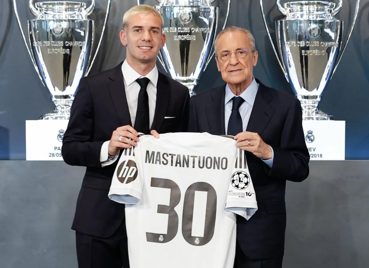 Real Madrid Resmi Gaet Wonderkid Argentina Franco Mastantuono