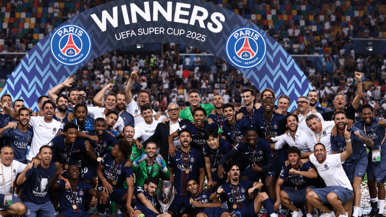 Tottenham Gagal Angkat Trofi Usai PSG Balikkan Keadaan di Laga Dramatis UEFA Super Cup 2025