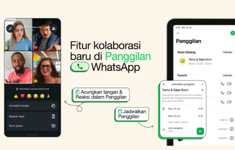 WhatsApp Resmi Luncurkan 3 Fitur Baru Telepon Grup, Bikin Obrolan Makin Seru!