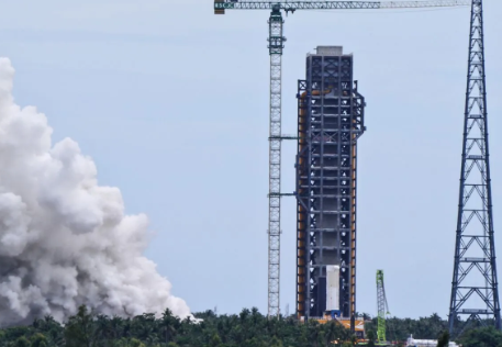 China Sukses Uji Roket Raksasa Long March-10, Jalan Mulus Menuju Pendaratan Astronaut di Bulan!
