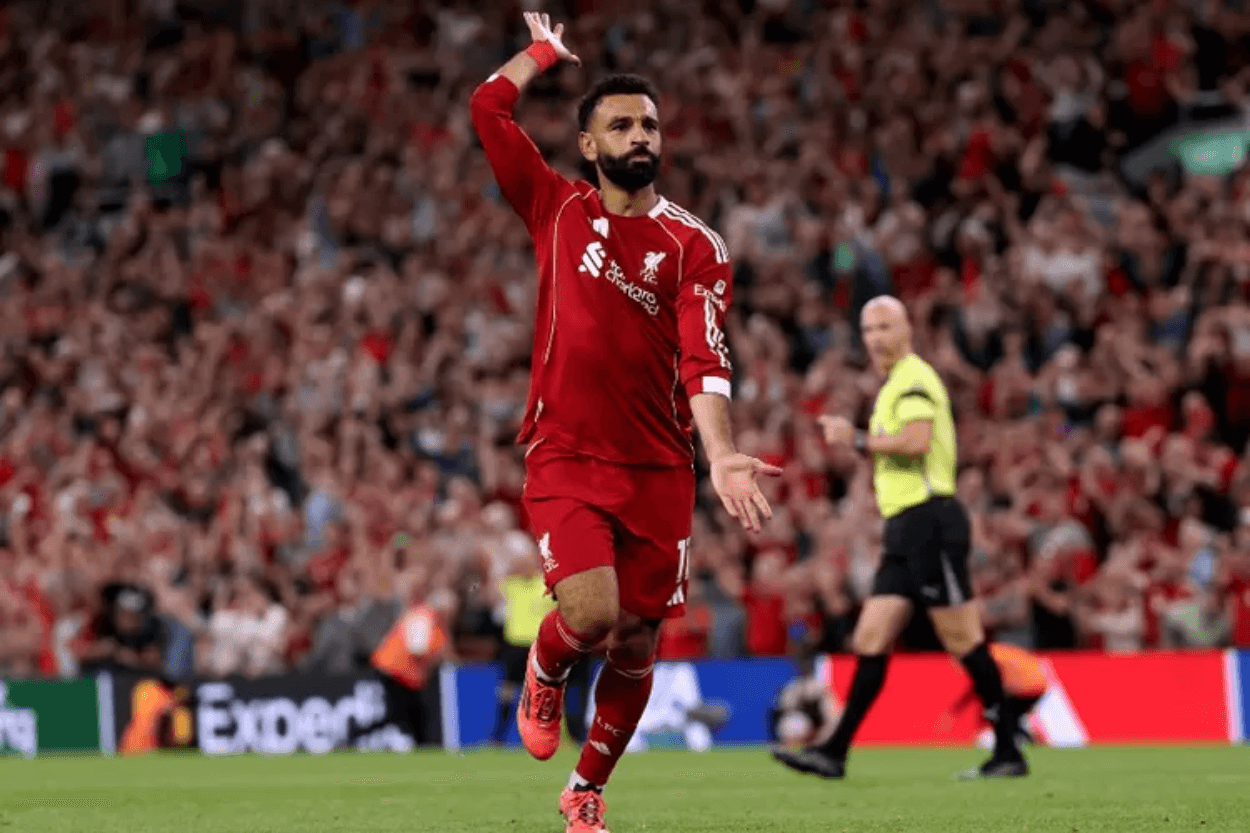Liverpool Jalani Laga Perdana Premier League, Salah Menangis Haru saat Anfield Hening untuk Jota