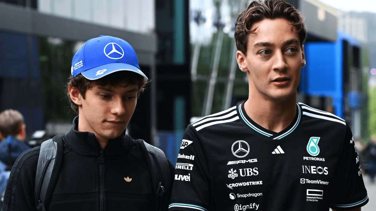 George Russell Pasang Badan untuk Kimi Antonelli, Tegaskan Mercedes Masih Percaya