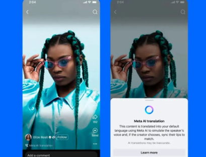 Meta Resmi Rilis Fitur Voice Dubbing AI di Reels, Bisa Ubah Bahasa Sekaligus Lip-Sync!