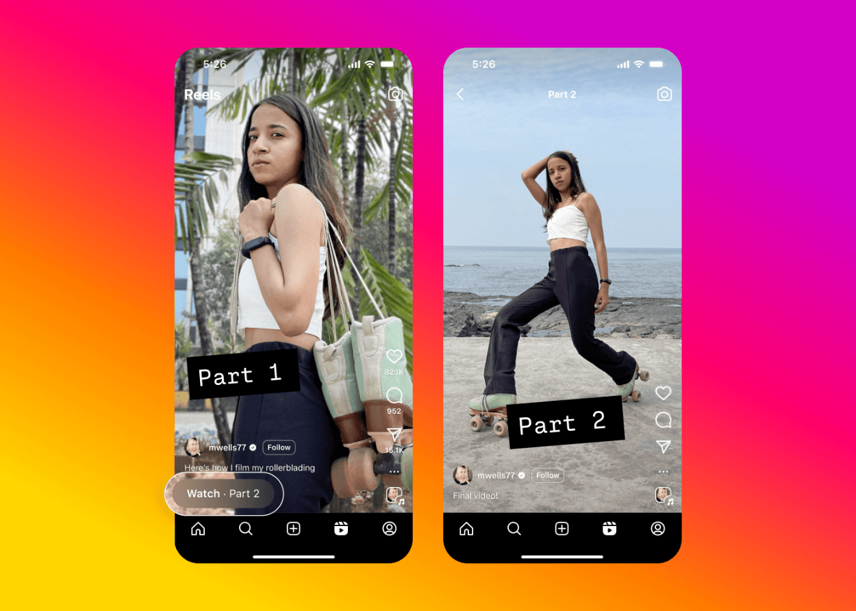 Instagram Rilis Fitur Baru, Kreator Bisa Satukan Banyak Reels Jadi Satu Seri