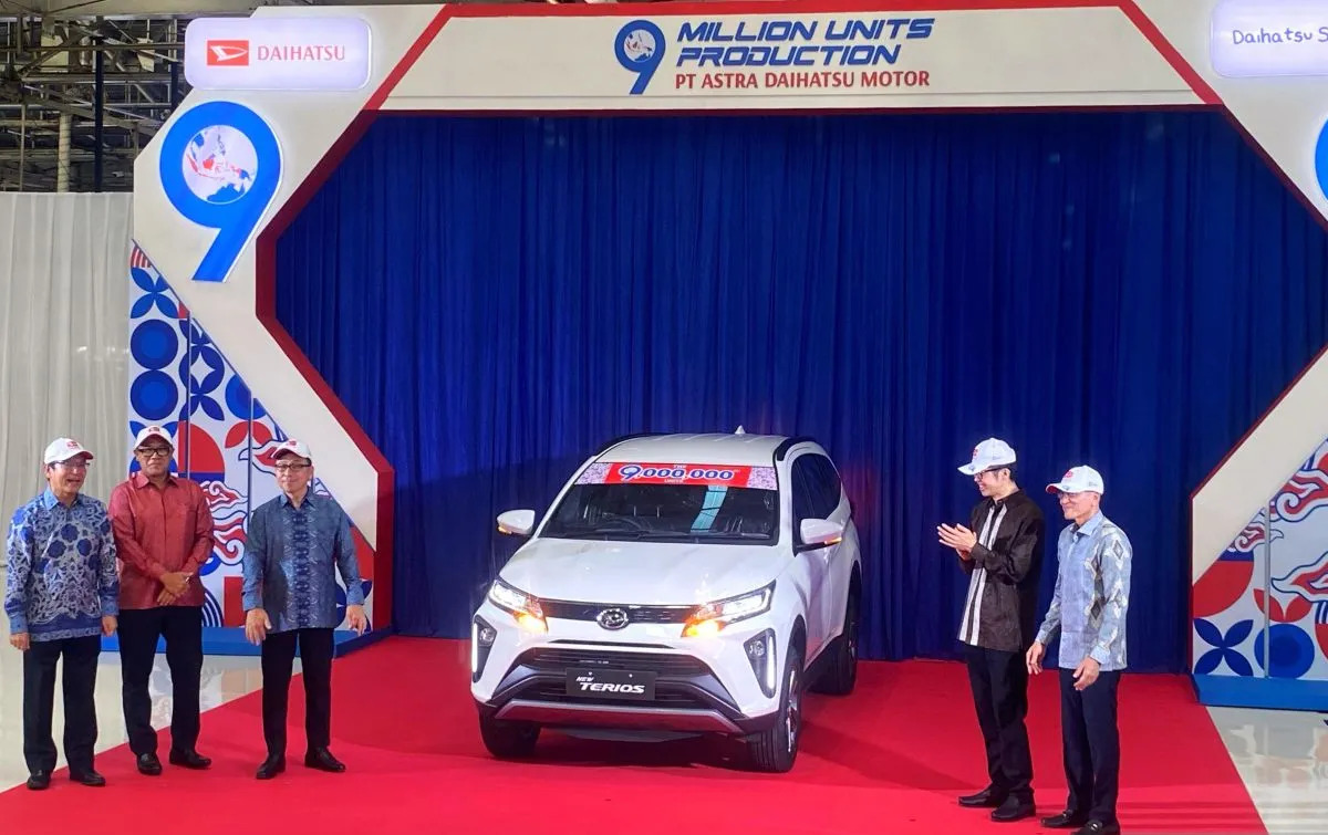 Cetak Sejarah! Daihatsu Produksi 9 Juta Mobil di Indonesia, Jadi Produsen Terbesar Nasional