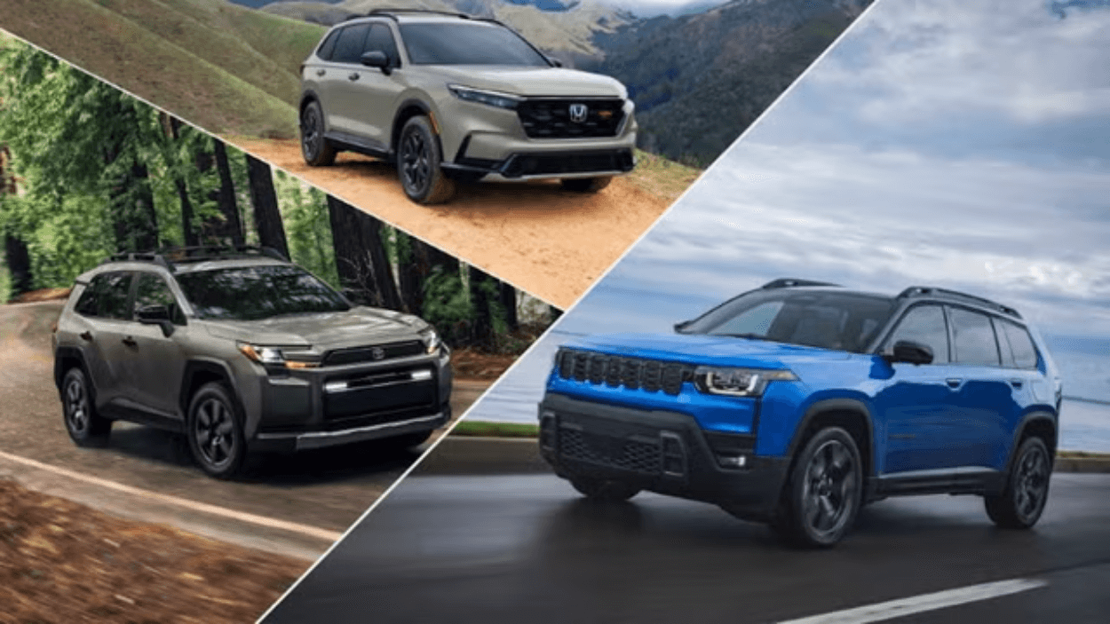 Komparasi Seru! Jeep Cherokee 2026 Lawan Honda CR-V dan Toyota RAV4, Siapa Unggul?