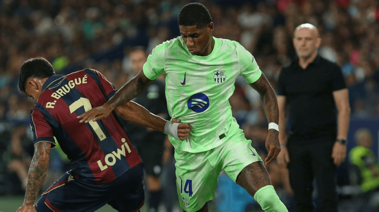 Remontada! Barcelona Libas Levante 3-2, Debut Rashford Justru Berakhir Pahit