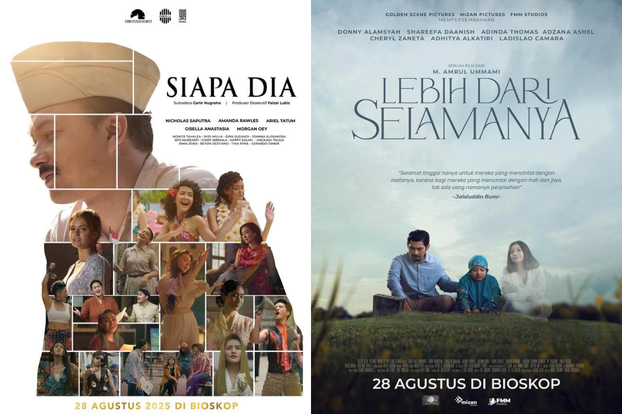Daftar Lengkap Film Bioskop Terbaru Akhir Agustus 2025: Ada Panji Tengkorak dan Lebih Dari Selamanya