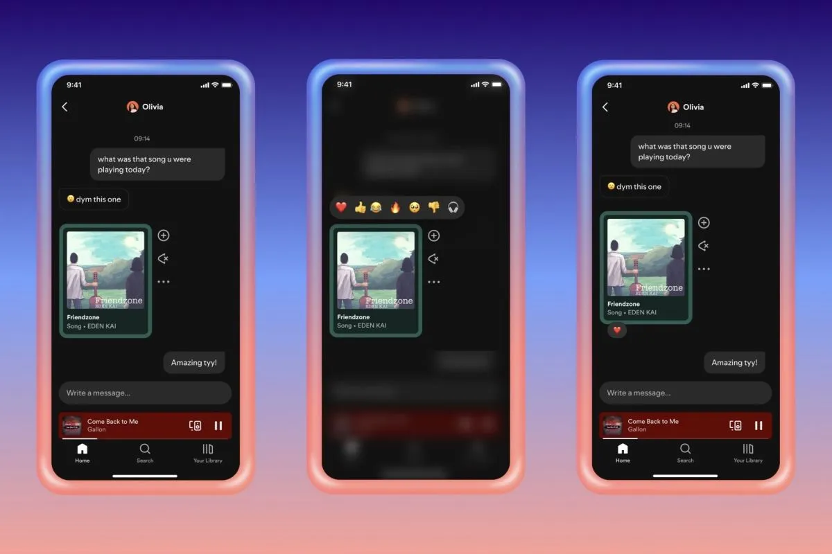 Spotify Kini Punya Fitur Pesan! Aplikasi Musik Ini Makin Mirip Media Sosial