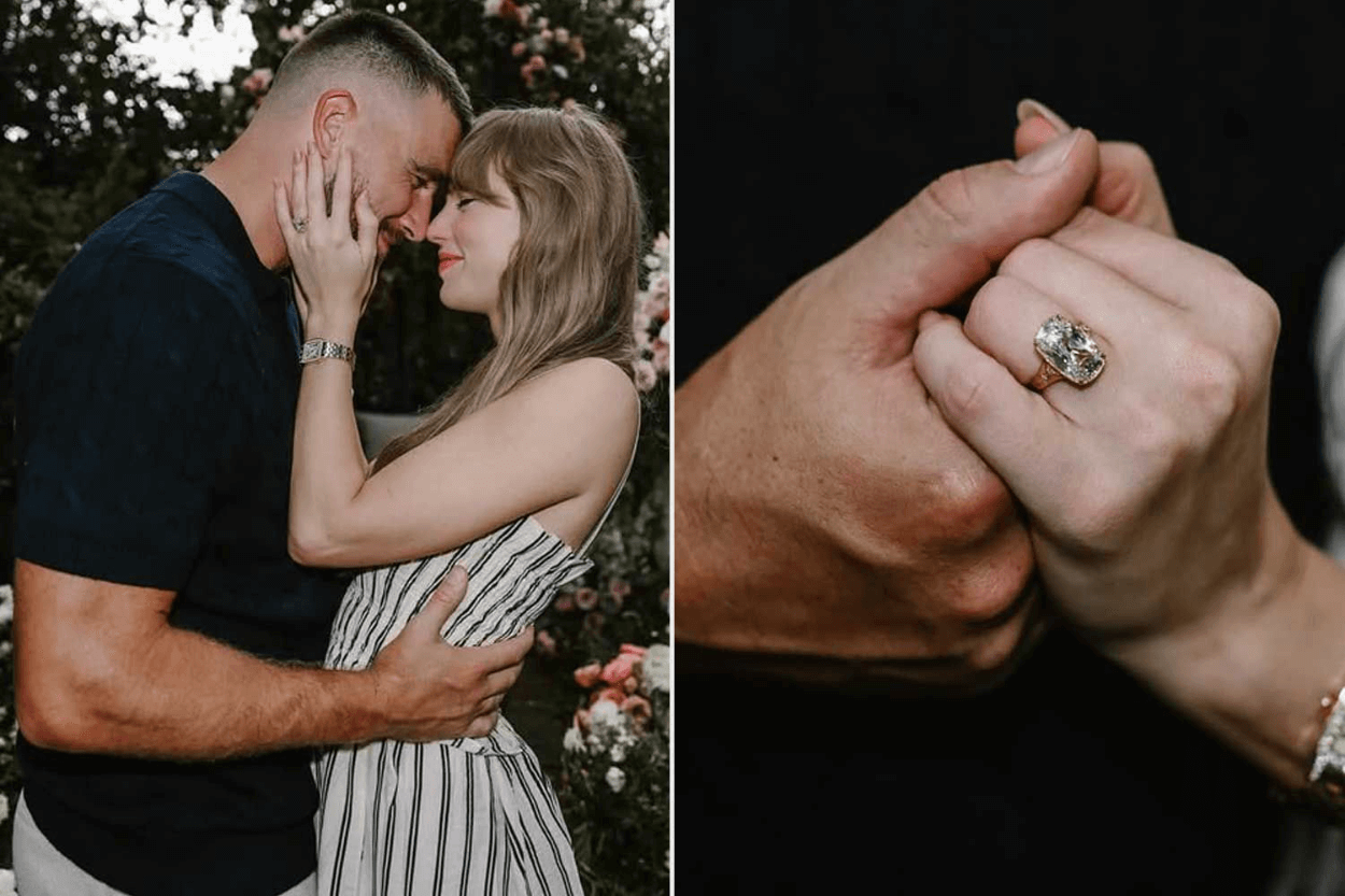 Taylor Swift Pamer Cincin Tunangan, Travis Kelce Resmi Lamar Sang Superstar