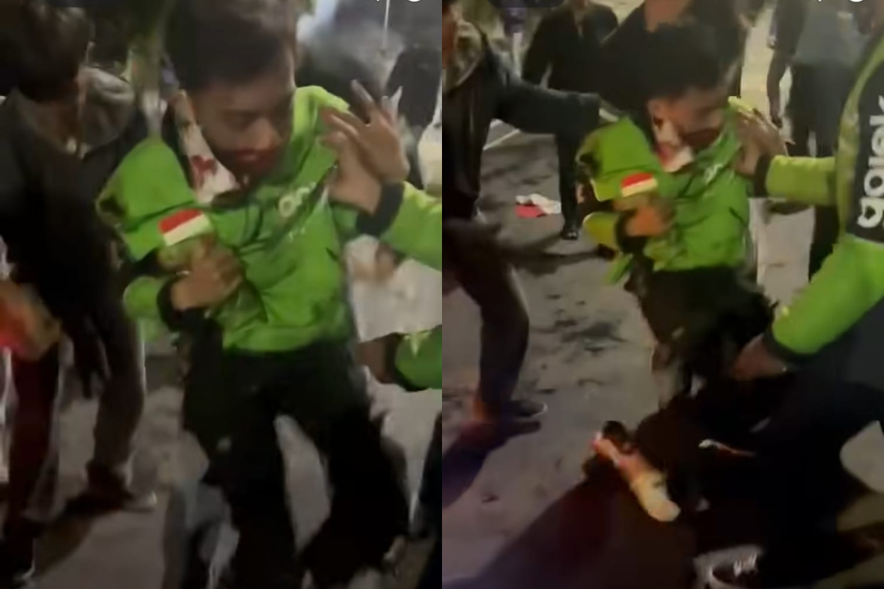 Kondisi Driver Ojol Korban Lindasan Mobil Rantis Bikin Meringis! Mulut dan Hidung Bercucuran Darah