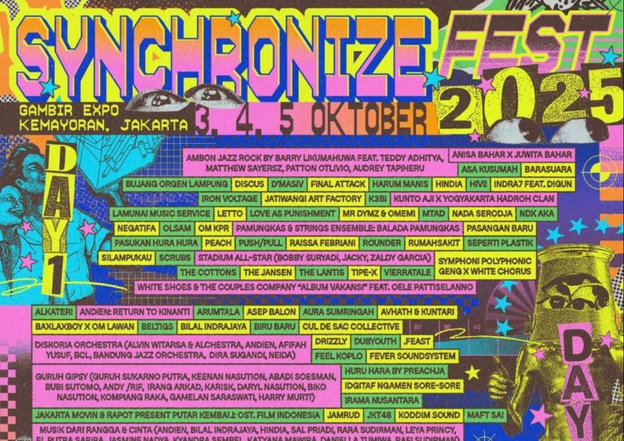 Synchronize Fest 2025 Umumkan Lineup Spektakuler, Ini Daftar Lengkap dan Info Tiketnya