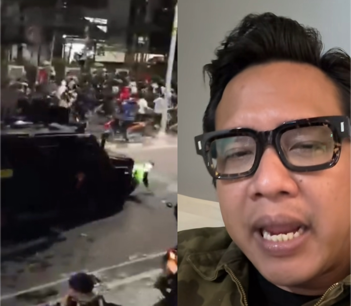 Mobil Brimob Bisa Tahan Granat, Tapi Kok Malah Lindes Ojol? Gofar Hilman Soroti Kejanggalan!