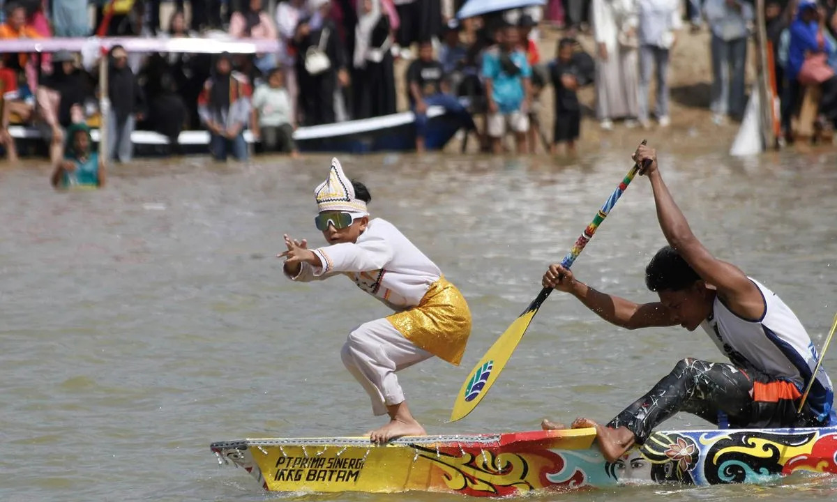 Heboh! Tradisi Pacu Jalur Bawa Indonesia Kuasai Dunia di World Games 2025