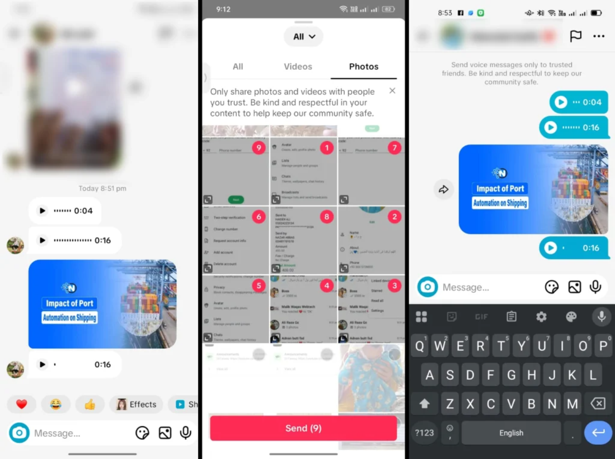 TikTok Tambah Fitur Voice Note dan Kirim Foto di DM, Bikin Obrolan Makin Seru