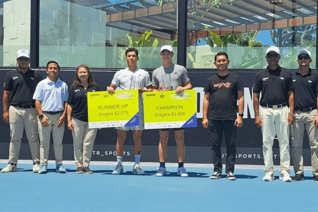 Alexander Chang Juara Men’s World Tennis Championship Seri V di Bali, Wakil Indonesia Juga Raih Hasil Positif