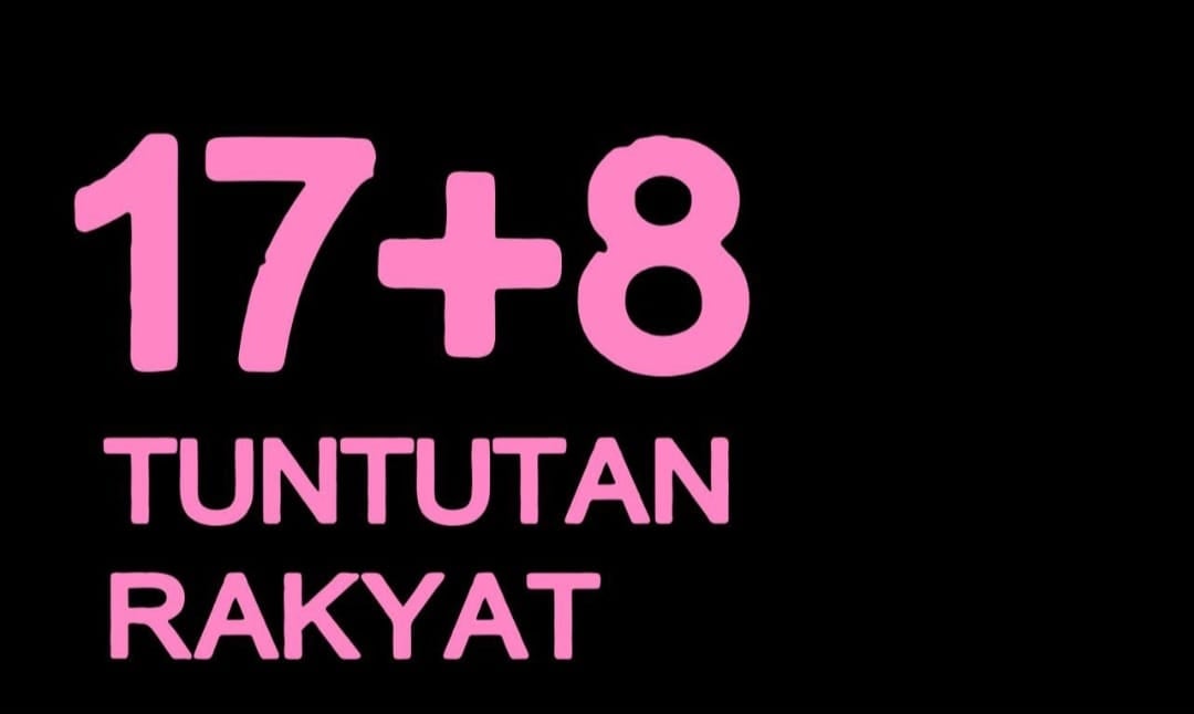 Tuntutan Rakyat 17+8 yang Viral di Media Sosial, Apa Saja Isinya?
