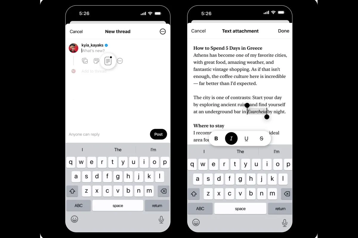 Threads Tambah Fitur 