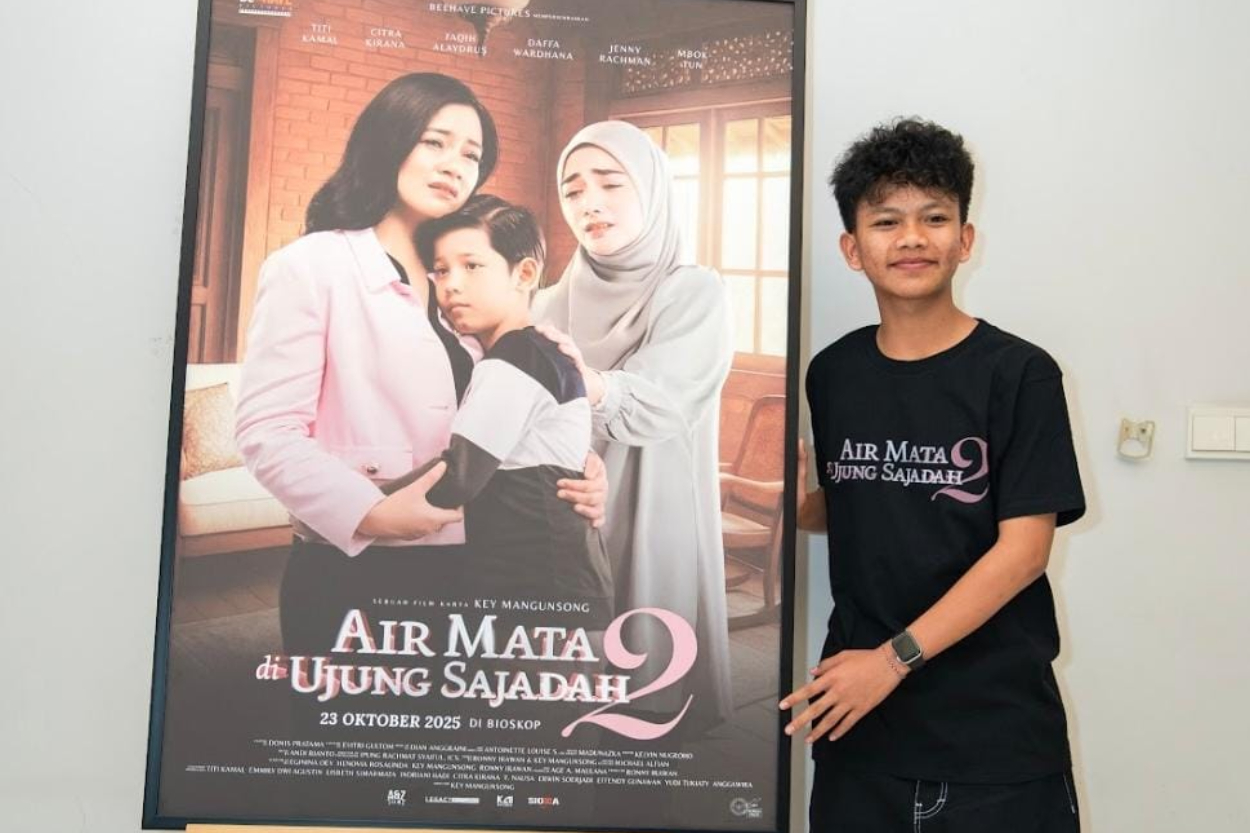 Farel Prayoga Persembahkan Lagu 'Cinta Untuk Mama' OST AMDUS 2, Kisah Nyatanya Bikin Nangis!