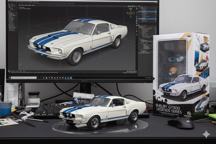 Ini 10 Prompt Paling Populer di Medsos untuk Gambar Miniatur AI Mobil dan Motor