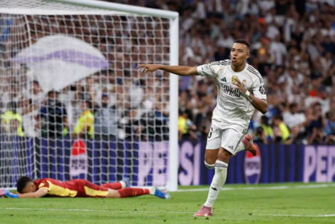 Kylian Mbappe Jadi Pahlawan, Real Madrid Bawa Aura Liga Champions ke Bernabeu!