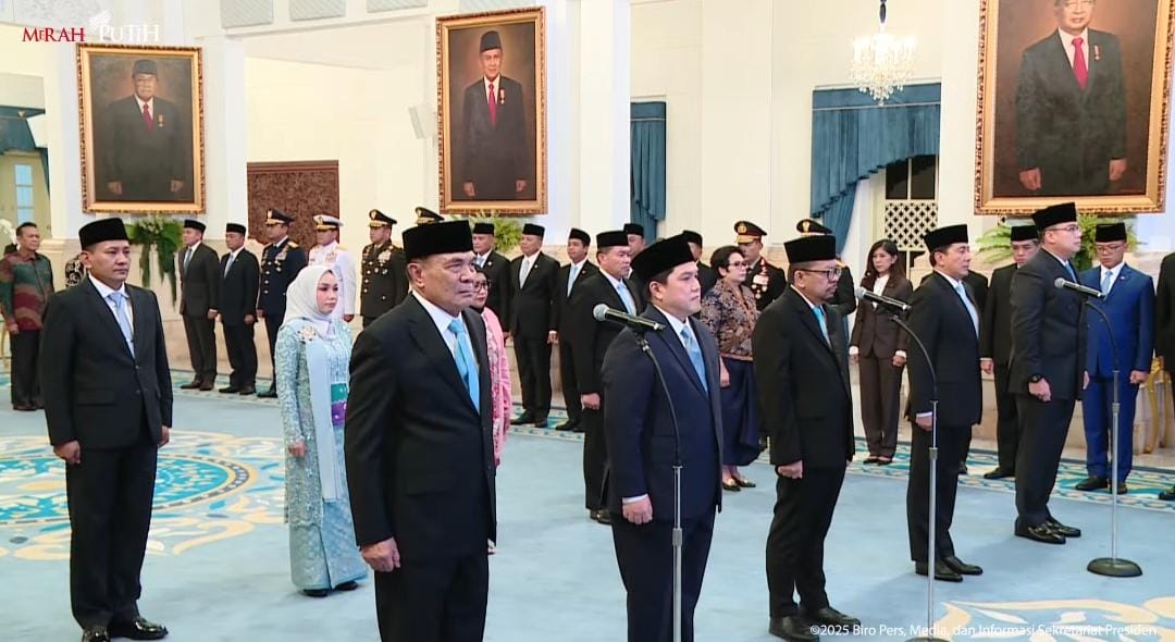 Resmi! Ini Daftar Lengkap Menteri dan Wakil Menteri yang Dilantik Presiden Prabowo