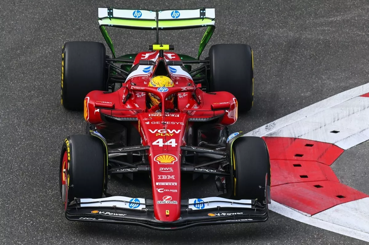 FP2 F1 GP Azerbaijan: Hamilton Tercepat, Ferrari Memimpin Satu Dua
