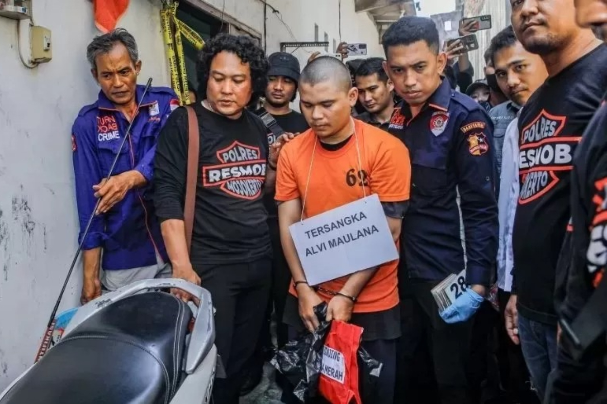 Merinding! Rekonstruksi Kasus Mutilasi di Mojokerto Diwarnai Keanehan, Pintu Tiba-tiba Menutup Sendiri