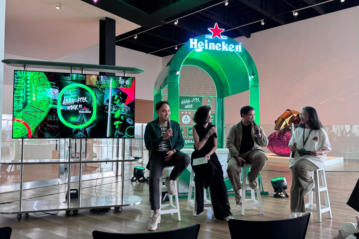 Tinggalkan Penat! Heineken Ahhhfterwork Ajak Pejuang Jakarta Lepas Stres dengan Seni dan Bir Dingin