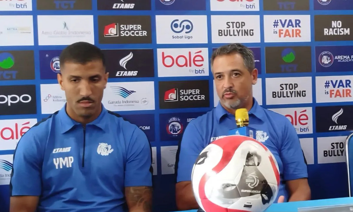 Arema FC Bidik Tiga Poin Lawan Juara Bertahan! Marcos: Kami Tak Takut Persib!