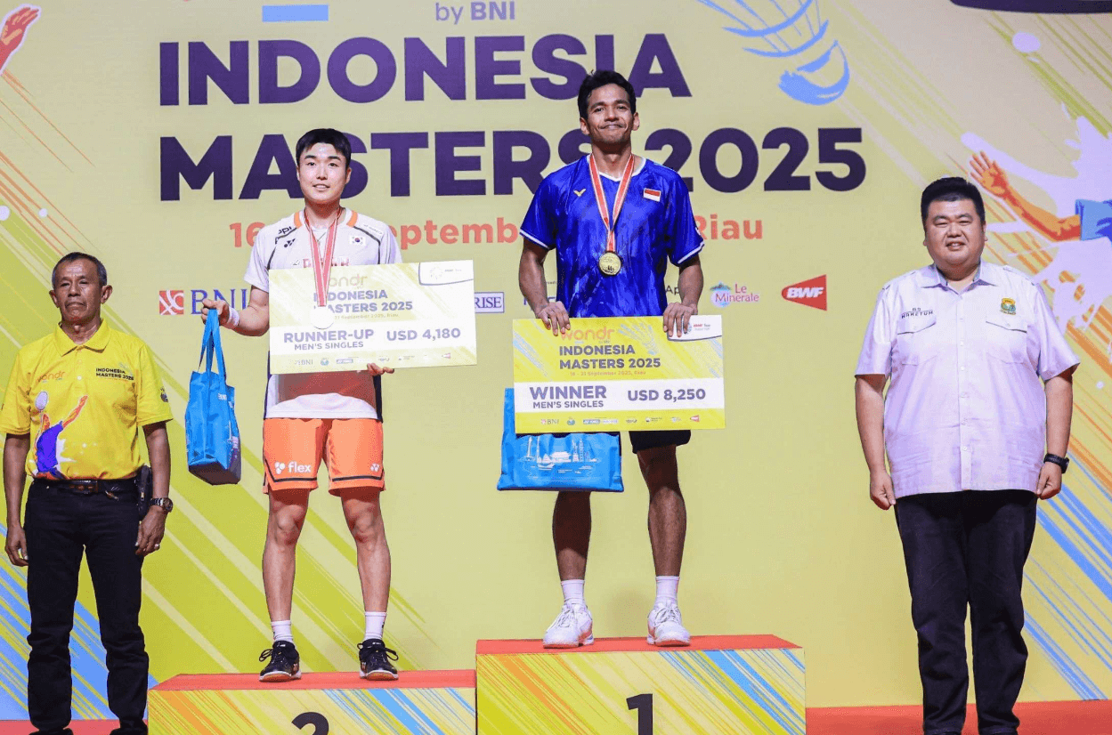 Chico Wardoyo Jadi Juara Indonesia Masters 2025, Akhiri Penantian Gelar